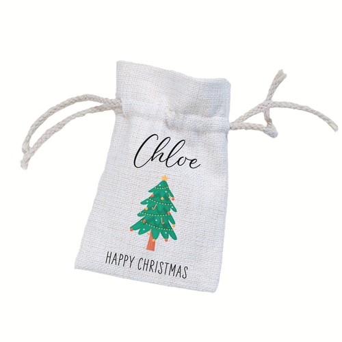 Sacchetto regalo natale - sacchetto,