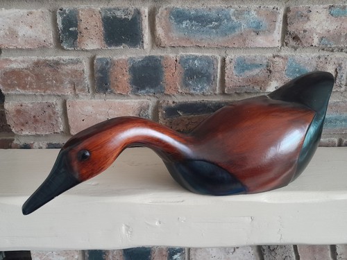 Vintage hand carved - carved, wooden