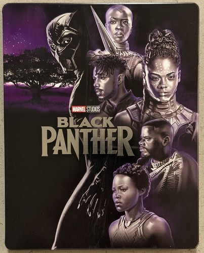 Black panther steelbook 4k - panther,