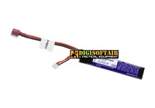 Pirate Arms LiPo 7.4V 1100mAh 20C Stock Tube Type T-Plug
