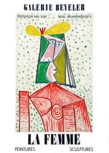 Pablo picasso femme - picasso, "la