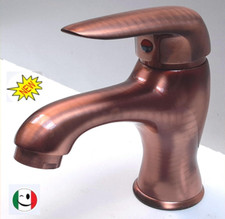 RUBINETTO MONOCOMANDO LAVABO "CLASSIC" - RAMATO - RAME