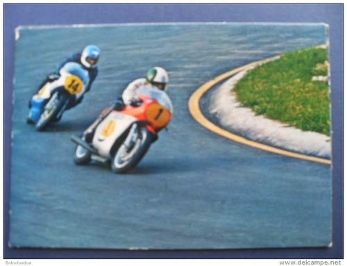 Cartolina motociclismo - motociclismo, mv
