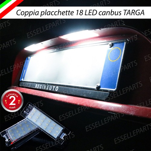 Coppia luci targa - targa, plafoniere