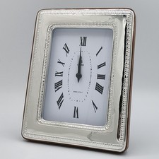 925 solid silver alarm - alarm, clock