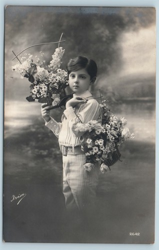 Postcard french studio - studio, real