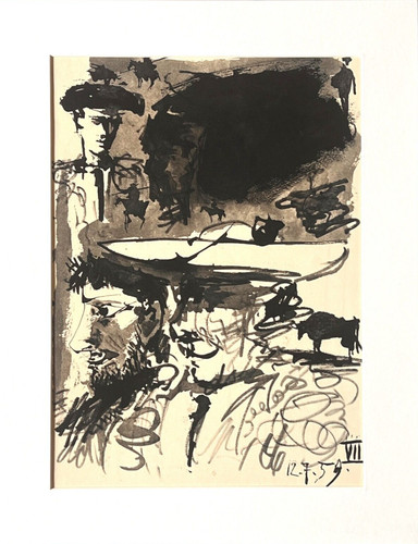 Pablo picasso litografia - -,