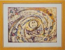 Quadro Tempera Astratto