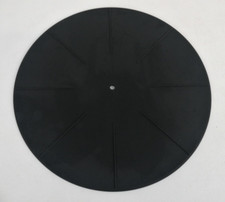 TAPPETINO IN GOMMA - PER GIRADISCHI - DIAMETRO = 29 CM - SPESSORE = 0,4 CM