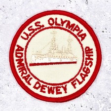 Patch vintage USS Olympia •