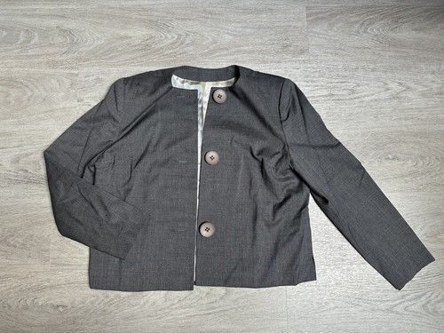 Blazer grigio donna vintage
