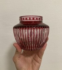 Superbe vase pique-fleurs en