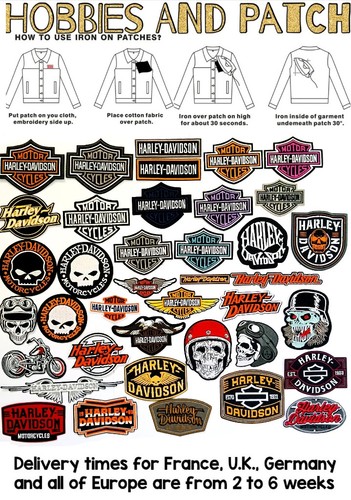 Patch harley davidson - patch,