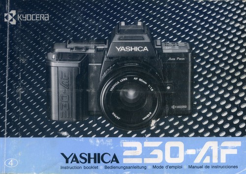 Yashica 230 manuale - 230-af,