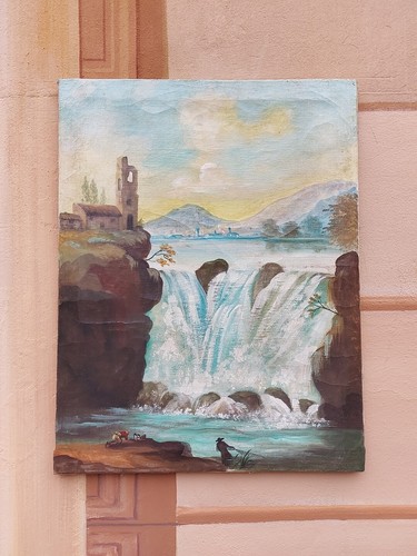 Paesaggio classico fiume lago