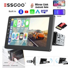 Android Apple Carplay Autoradio 1 DIN con Schermo 9" USB AUX Bluetooth TF EQ