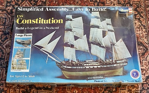 Revell 146 uss constitution - 1:146,
