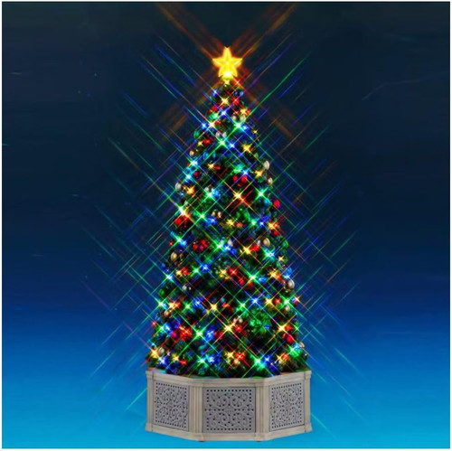 Albero natale musicale e - albero,