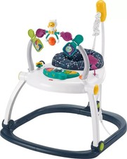 Fisher-Price Baby Bouncer Centro Attività Jumperoo SpaceSaver con Luci Suono