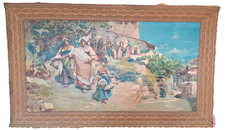 Arazzo antico battesimo in - 'il,