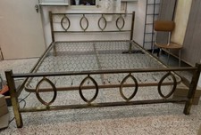 Letto matrimoniale ottone