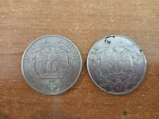 2 Lire 1939  1940 Impero - Italia Regno Vittorio Emanuele III Lotto 2 Monete 