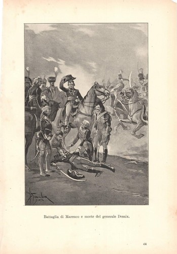 Battaglia marengo morte di - battaglia,