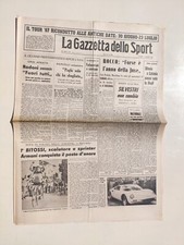 GAZZETTA DELLO SPORT 7 OTTOBRE 1966 PININFARINA PROTOTIPO 365 P - FRANCO BITOSSI