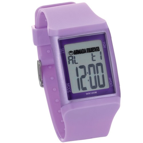 Orologio digitale viola - ,