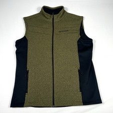 Gilet uomo Spyder verde nero