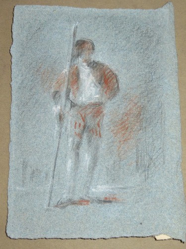 Scuola francese xix disegno - xix,