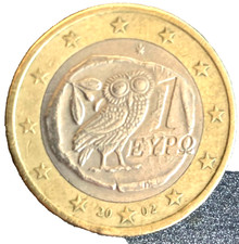 Moneta euro grecia - moneta, rara