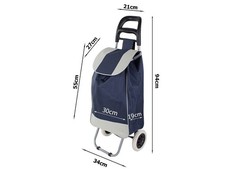 Trolley spesa alluminio - trolley,