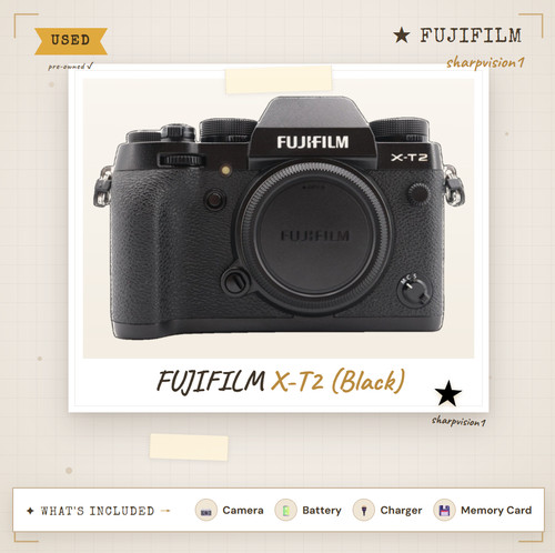 Fuji xt2 fotocamera - fuji,