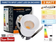 FARO FARETTO LED PUNTO LUCE