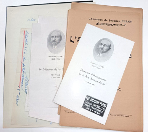 Correspondance lettre las - lettre, lot
