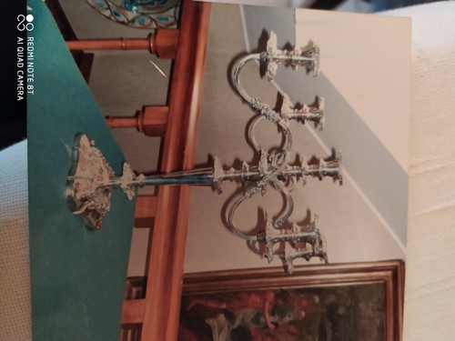Candelabro antico silver - candelabro,