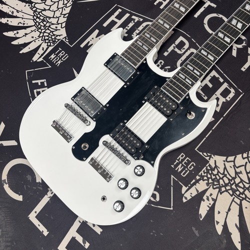 Chitarra elettrica bianca - , sg
