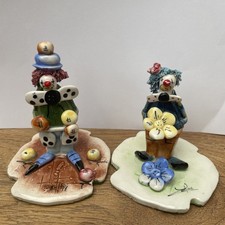 2 pagliacci ceramica Zampiva
