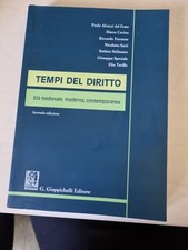 Tempi del diritto_Età medievale, moderna, contemporanea_Giappichelli_2^ed._2018