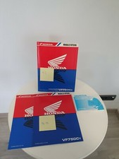 Manuale officina Honda VF750C 1993 + integrazioni 1994 1995 + uso e manutenzione