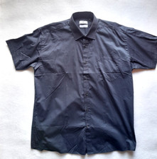 B&C Camicia Uomo L Maniche Corte Mezza Manica Regular Taschino Lavoro __B3