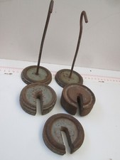 VECCHI PESI O CONTRAPPESI PER MACCHINE DA LAVORO CREDO FILATI TESSILI....