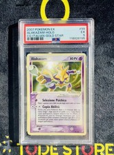 Pokemon Alakazam Gold Star 99/100 EX Guardiani Dei Cristalli ITA PSA 5 Nintendo