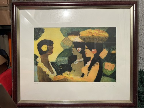 Quadro antico con certificato - con,