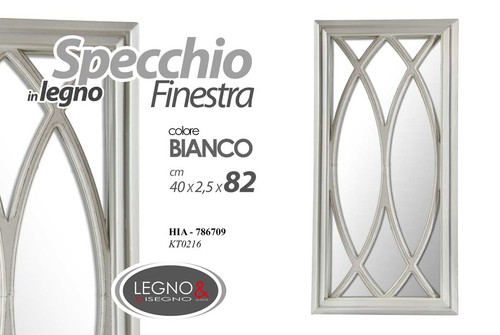 Specchio forma finestra - specchio,