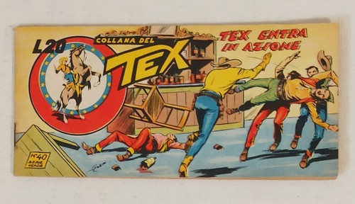 Tex striscia serie verde 40 - striscia, n.40