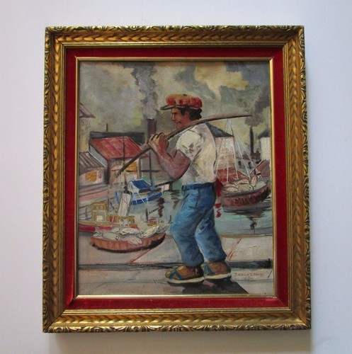 Rio anni quadro pescatore e - quadro,