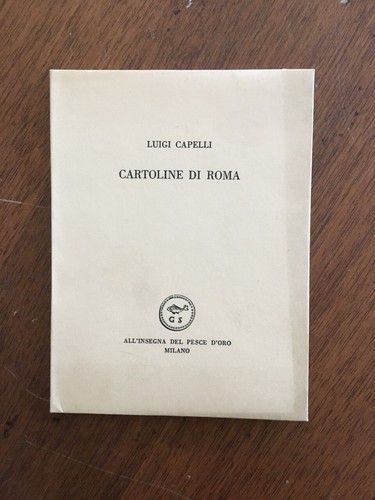 Cartoline roma all insegna - cartoline, di