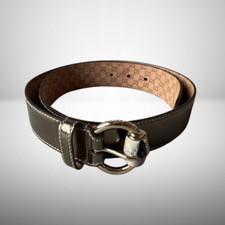 Gucci Cintura Fibbia Bambù